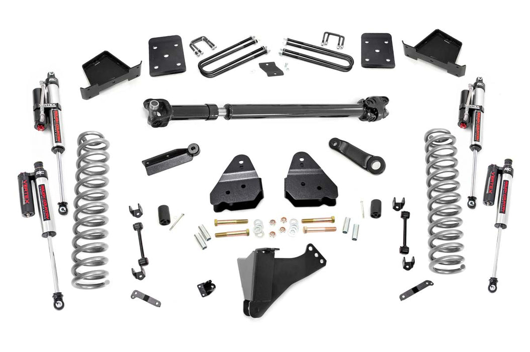 Rough Country 6 Inch Lift Kit - OVLDS - D/S - Vertex | Ford F-250/F-350 Super Duty (17-22)