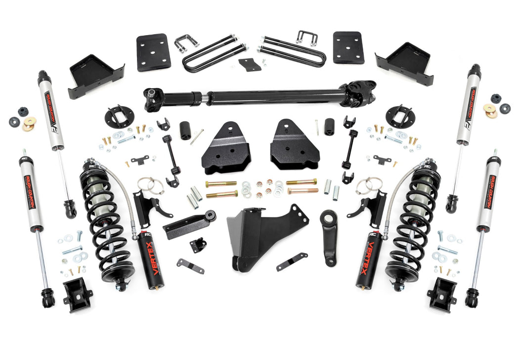 Rough Country 4.5 Inch Lift Kit - FR D/S - C/O V2 | Ford F-250/F-350 Super Duty (17-22)