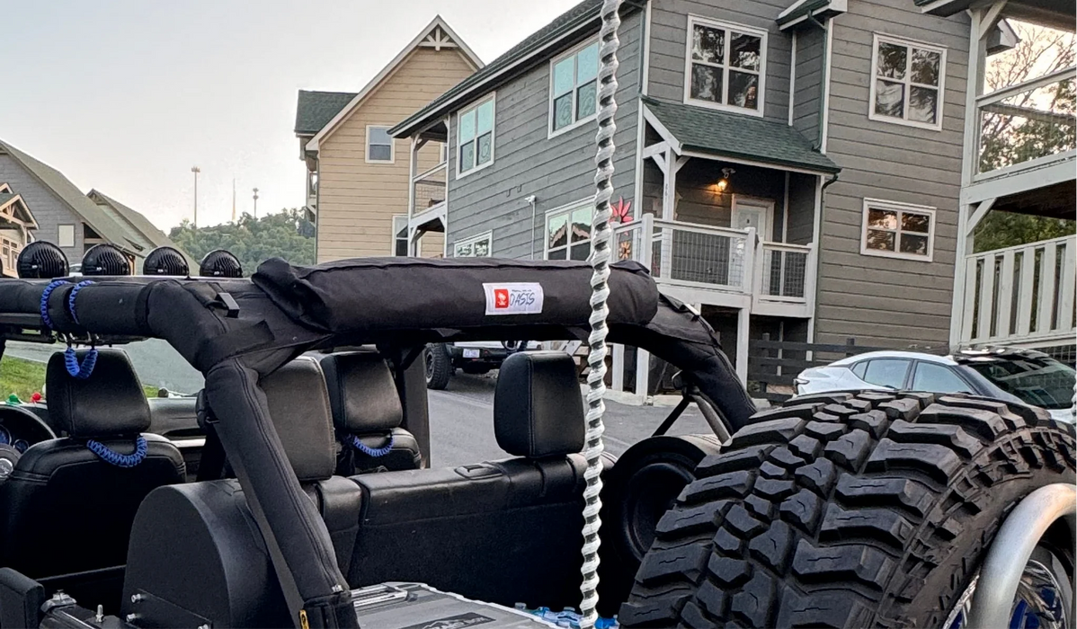 TailgateTent, Rain Cover, Awning For All Jeep Wranglers Gray Trail Gear Oasis