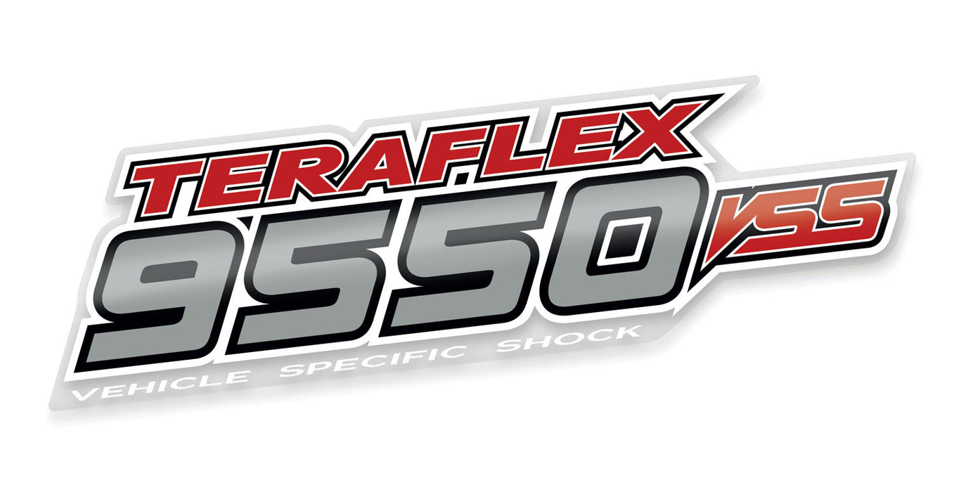 TeraFlex 9550 VSS Twin-Tube Shock Sticker