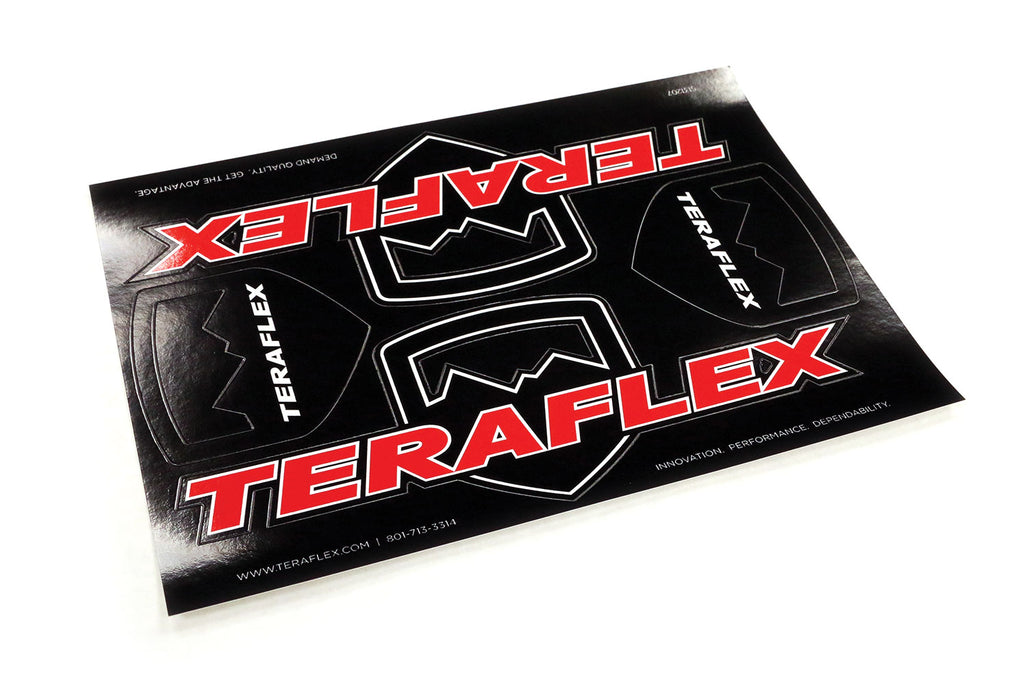 TeraFlex Sticker Sheet, 6 Inch X 8 Inch