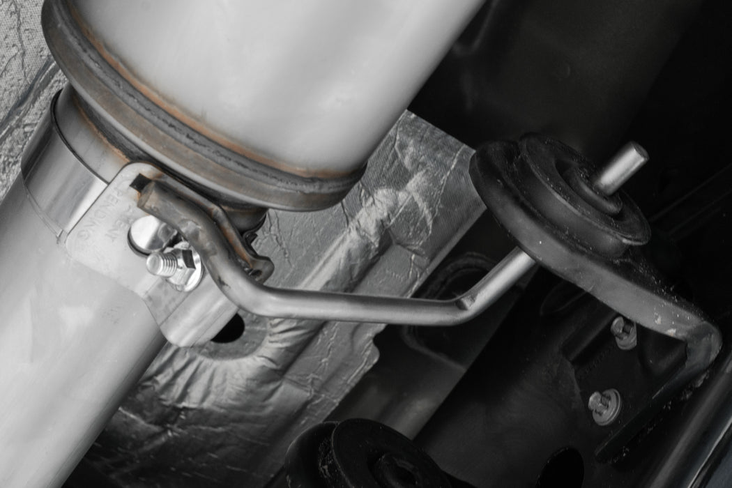 MBRP T304 Stainless Steel, 4" Cat Back, Single Side, Race Version, F-150 2.7L/ 3.5L EcoBoost, 5.0L, view 3