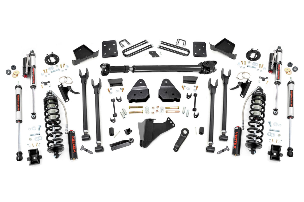 Rough Country 6 Inch Lift Kit - 4-Link - No OVLD - D/S - C/O Vertex | Ford F-250/F-350 Super Duty (17-22)