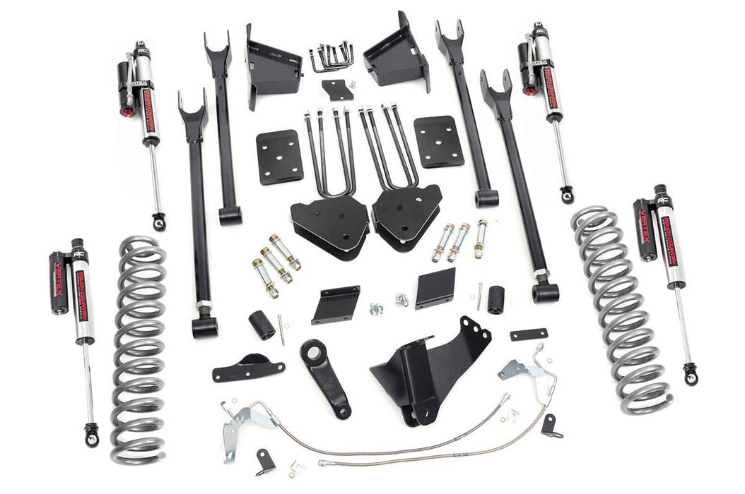 Rough Country 6 Inch Lift Kit - 4 Link - OVLD - Vertex | Ford F-250 Super Duty 4WD (15-16)