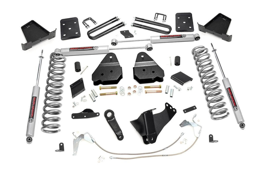 Rough Country 6 Inch Lift Kit - Gas - No OVLD | Ford F-250 Super Duty 4WD (2015-2016)