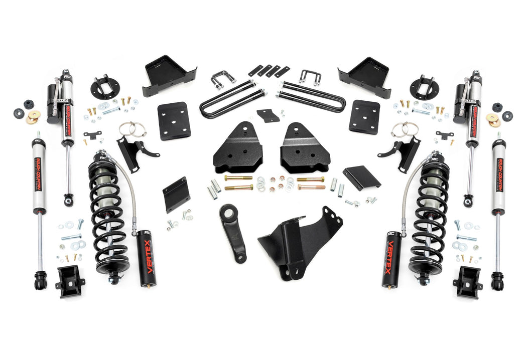 Rough Country 4.5 Inch Lift Kit, OVLD, C/O Vertex, Ford F-250 Super Duty 4WD (2011-2014)