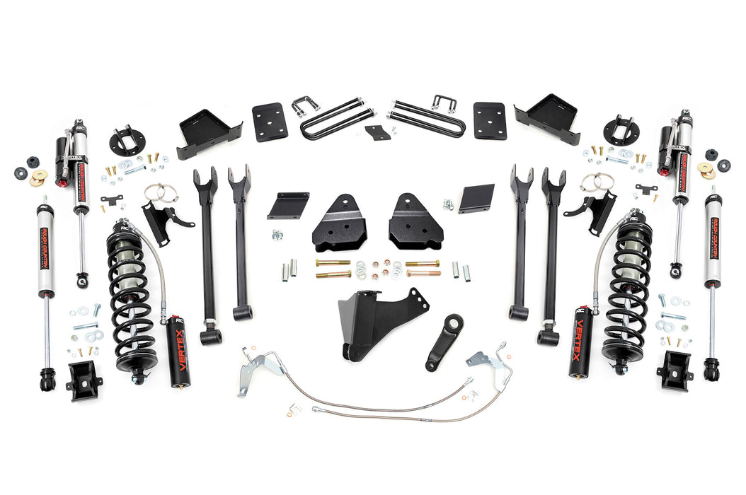 Rough Country 6 Inch Lift Kit - 4-Link - No OVLD - C/O Vertex | Ford F-250 Super Duty (11-14)