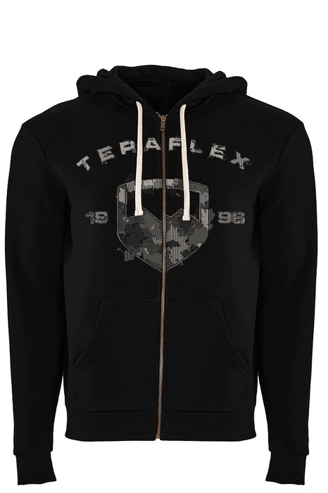 TeraFlex Icon Full-Zip Hoodie w/ Camo Graphic & Pockets