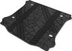 Molded Cargo Tray, Black TPE with Jeep Logo, 4-Door