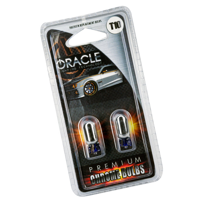 ORACLE T10 Chrome Bulbs (Pair), White