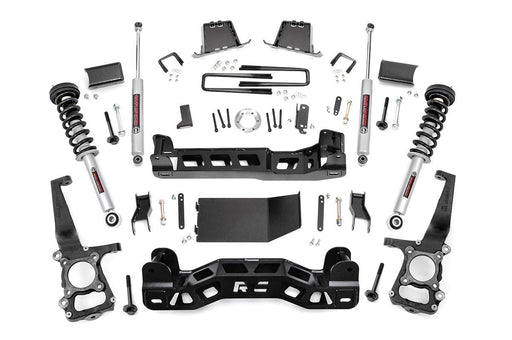 Rough Country 6 Inch Lift Kit, N3 Struts, Ford F-150 4WD (2009-2010)