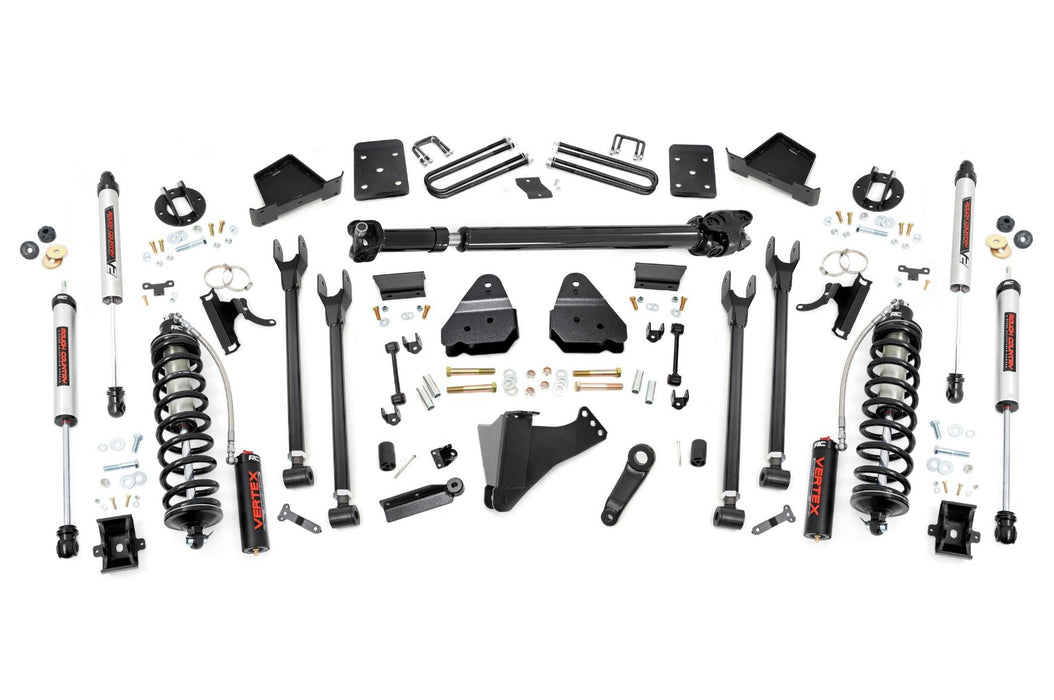 Rough Country 6 Inch Lift Kit - 4-Link - D/S - C/O V2 | Ford F-250/F-350 Super Duty (17-22)