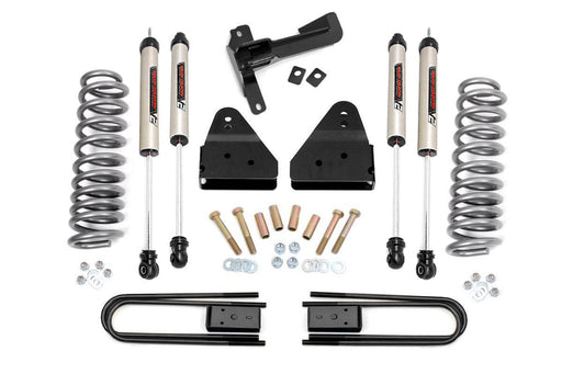 Rough Country 3 Inch Lift Kit, V2, Coil, Ford F-250 Super Duty 4WD (2011-2016)