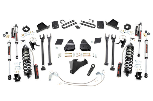 Rough Country 6 Inch Lift Kit, 4-Link, OVLD, C/O Vertex, Ford F-250 Super Duty (2011-2014)