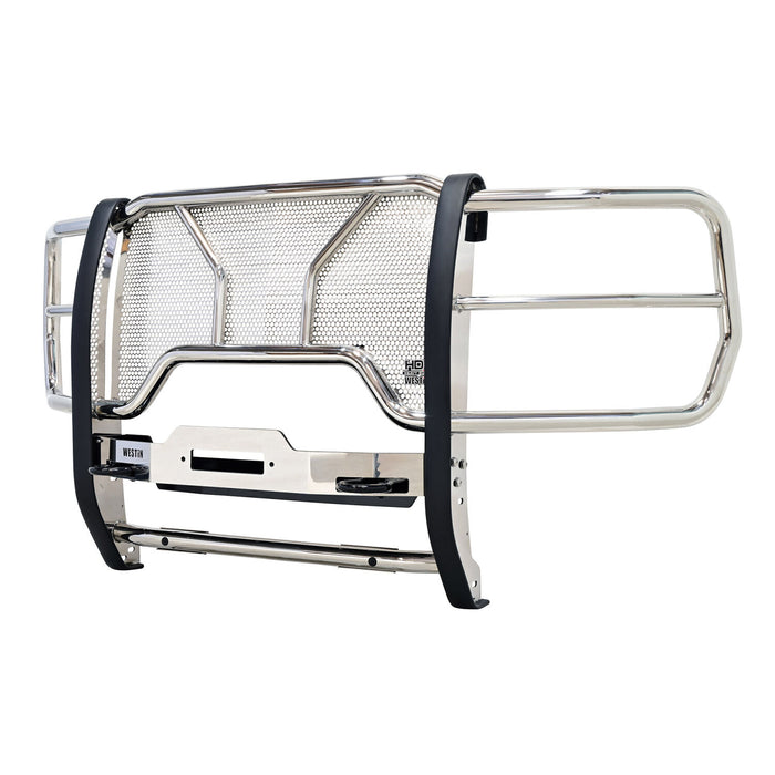 Westin HDX Winch Mount Grille Guard | Polished Finish | P/N 57-94100, view 2