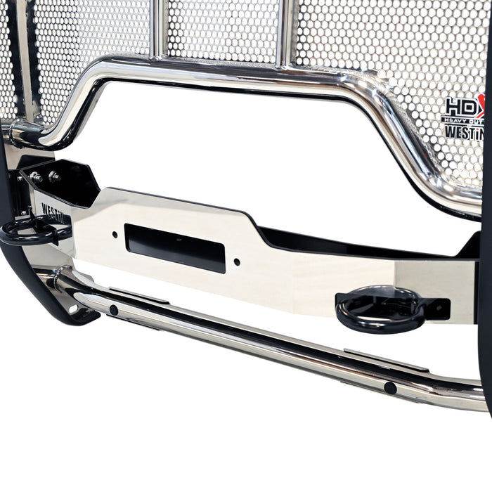 Westin HDX Winch Mount Grille Guard | Polished Finish | P/N 57-94100, view 5