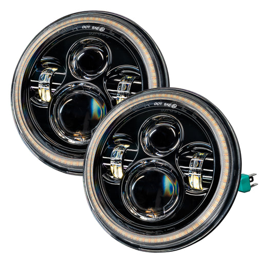 ORACLE LED Halo Headlights, Jeep Wrangler JK Switchback (2007-2018)