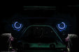 ORACLE 7" High Powered LED Headlights, Black Bezel, Dynamic ColorSHIFT®, view 5