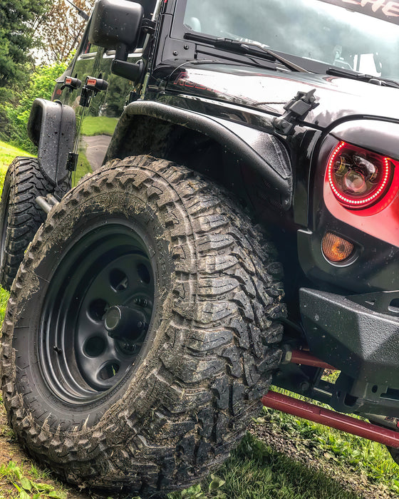 ORACLE 7" High Powered LED Headlights, Black Bezel, Dynamic ColorSHIFT®, view 8