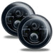 ORACLE 7" High Powered LED Headlights, NO HALO, Black Bezel
