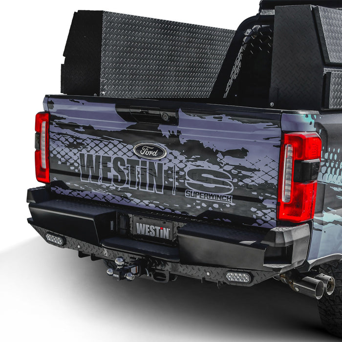 Westin HDX Bandit Rear Bumper, view 4