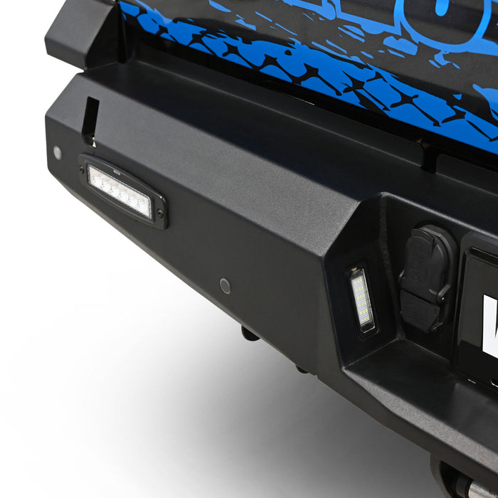 Westin Pro-Series Rear Bumper | Textured Black | P/N 58-421275, view 9
