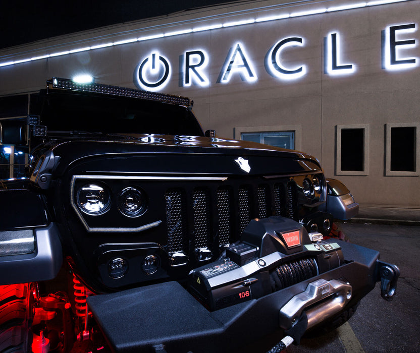ORACLE Black Series, 7D 8" 36W Dual Row LED Light Bar, 6000K, view 2