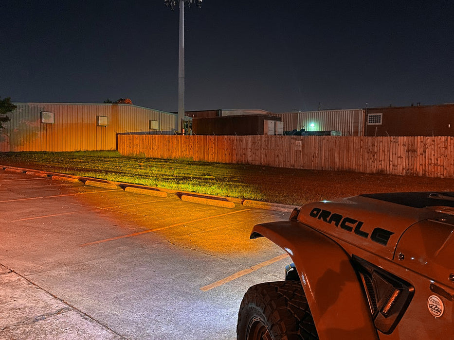 ORACLE 60mm 15W Low Beam LED Emitter, Amber, view 2