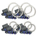 ORACLE VECTOR™ Grill Surface Mount LED Halo Kit, ®, w/No Controller, ColorSHIFT, Jeep JK/JL/JT