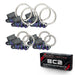 ORACLE VECTOR™ Grill Surface Mount LED Halo Kit, ®, w/BC2 Controller, ColorSHIFT, Jeep JK/JL/JT