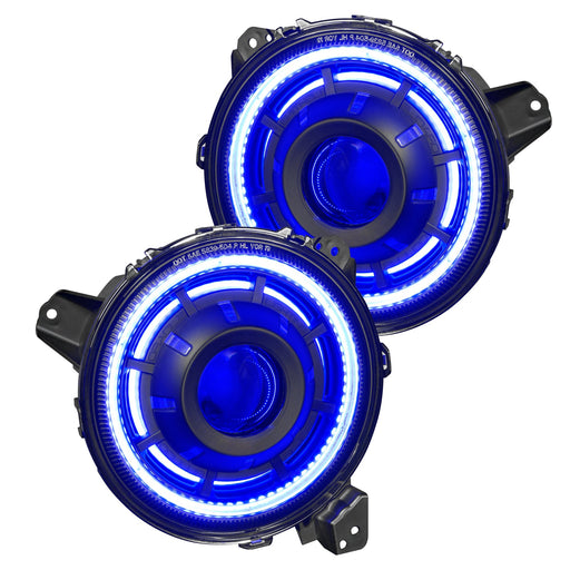 ORACLE Oculus ColorSHIFT Bi-LED Projector Headlights, No Controller - Jeep Wrangler JL / Gladiator JT