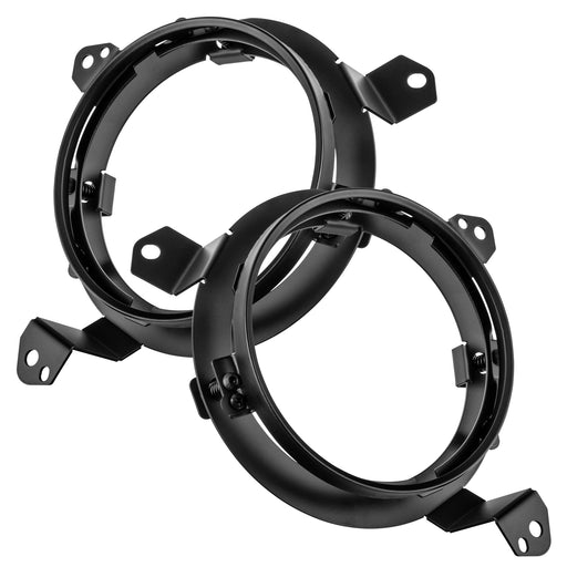 ORACLE Adjustable 7in. Headlight Brackets (Pair), Jeep Wrangler JL/Gladiator JT (2018+)