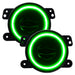 ORACLE High Performance 20W LED Fog Lights, Green, Jeep JK/JL/JT (2007+)