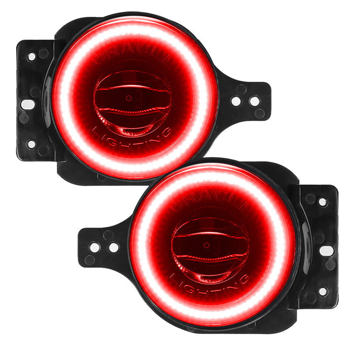 ORACLE Sport High Performance 20W LED Fog Lights, Red, Jeep Wrangler JL/Gladiator JT (2018+)