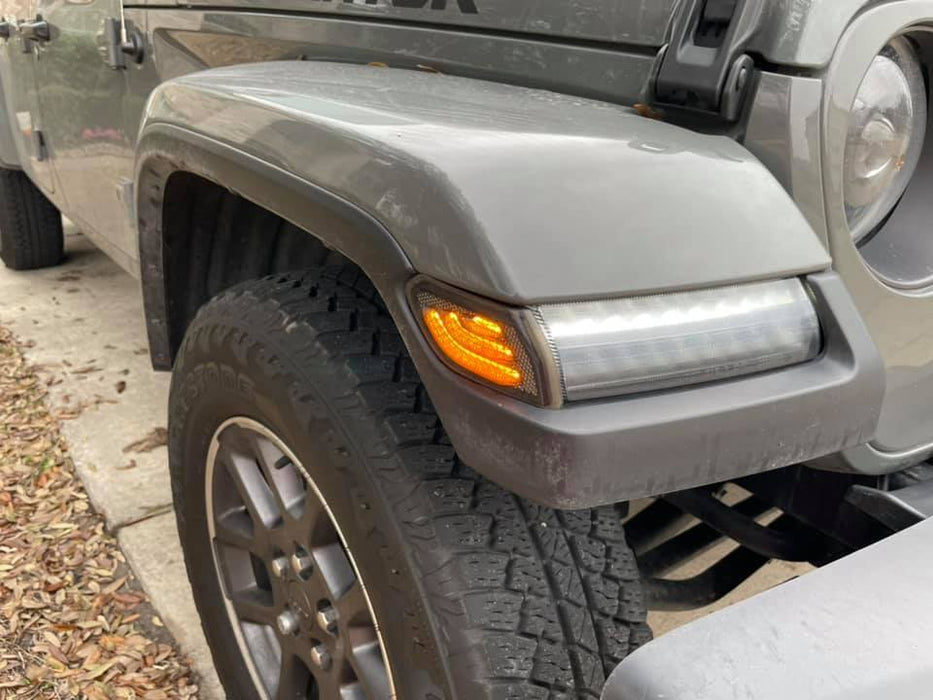 ORACLE Smoked Lens LED Front Sidemarkers, Jeep Wrangler JL/Gladiator JT (2018+), view 5
