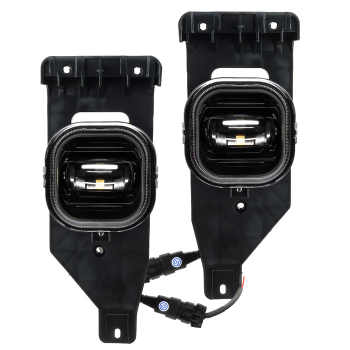 2005-2007 Ford F-250/350 Superduty High Powered LED Fog (Pair) - 6000K