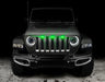 ORACLE Pre-Runner Style LED Grill Kit, Green, Jeep Wrangler JL (2018-2023), view 2