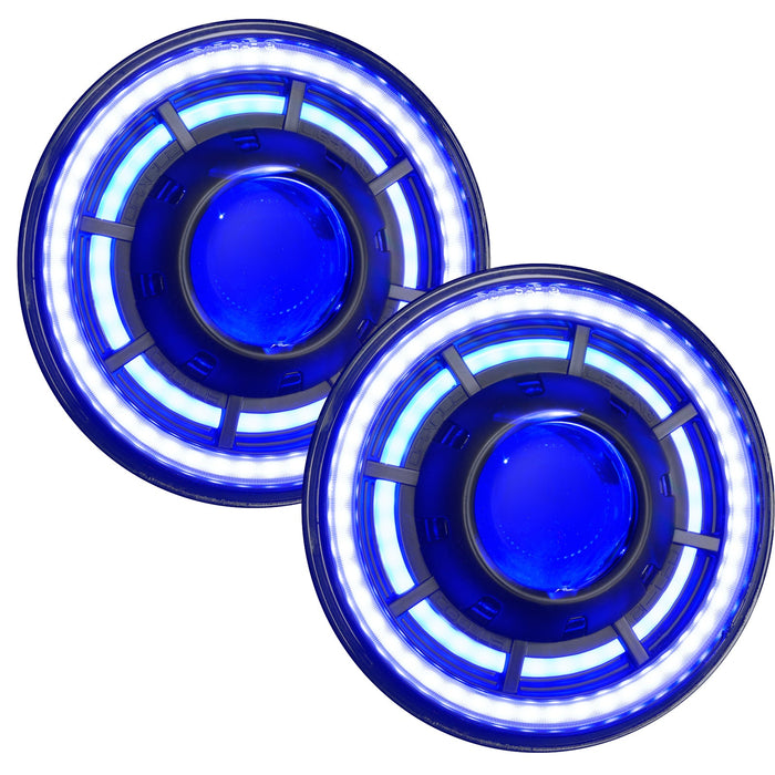 ORACLE Oculus 7" ColorSHIFT Bi-LED Projector Headlights for Wrangler JK