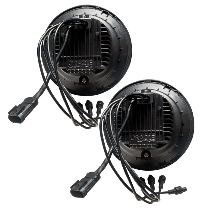 ORACLE Oculus 7" ColorSHIFT Bi-LED Projector Headlights for Wrangler JK