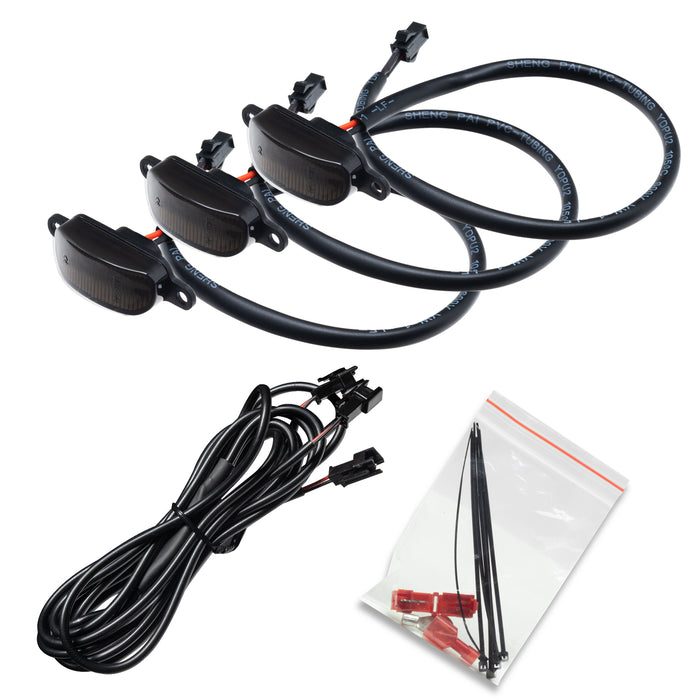 ORACLE Universal Pre-Runner Style LED Grill Light Kit (New Style), Tinted Lens, Amber