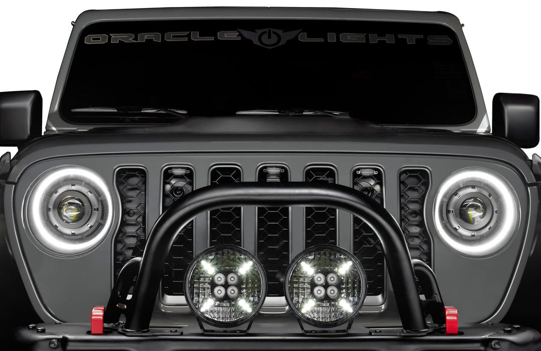 ORACLE Universal Pre-Runner Style LED Grill Light Kit (New Style), Tinted Lens, Amber, view 4