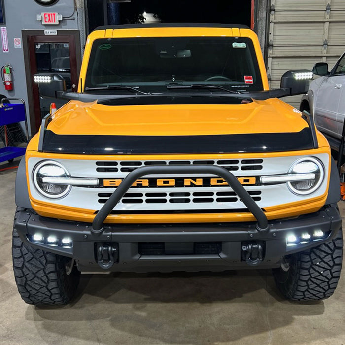 ORACLE LED Fog Light Kit for Steel Bumper, White, Ford Bronco Triple (2021-2025), view 7