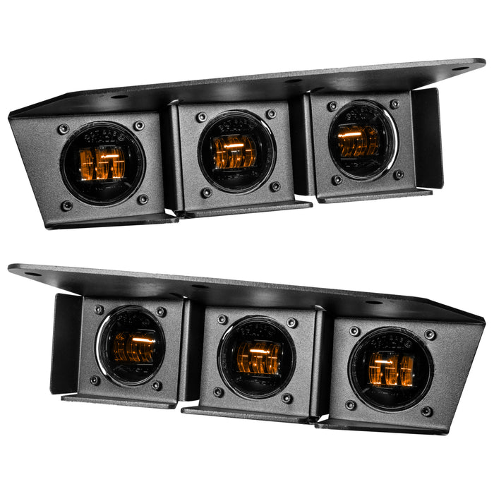 ORACLE LED Fog Light Kit for Steel Bumper, Amber, Ford Bronco Triple (2021-2025)