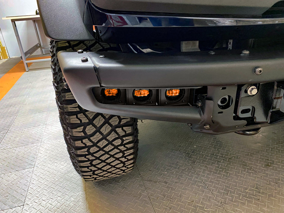 ORACLE LED Fog Light Kit for Steel Bumper, Amber, Ford Bronco Triple (2021-2025), view 4