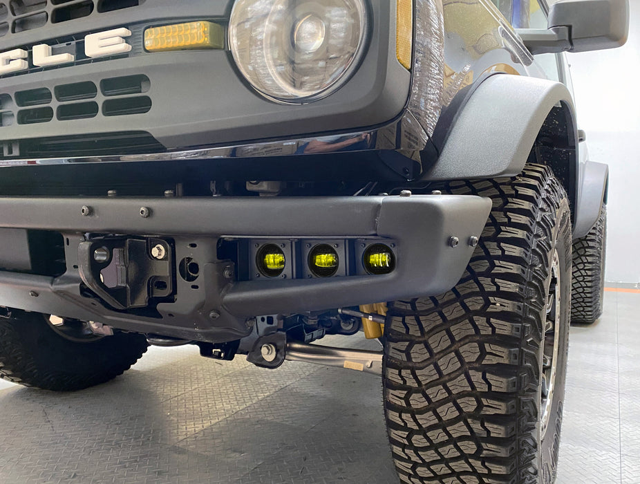 ORACLE LED Fog Light Kit for Steel Bumper, Amber, Ford Bronco Triple (2021-2025), view 6