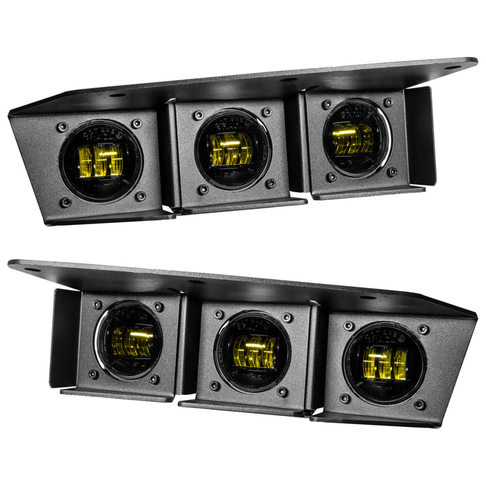 ORACLE LED Fog Light Kit for Steel Bumper, Yellow, Ford Bronco Triple (2021-2025)