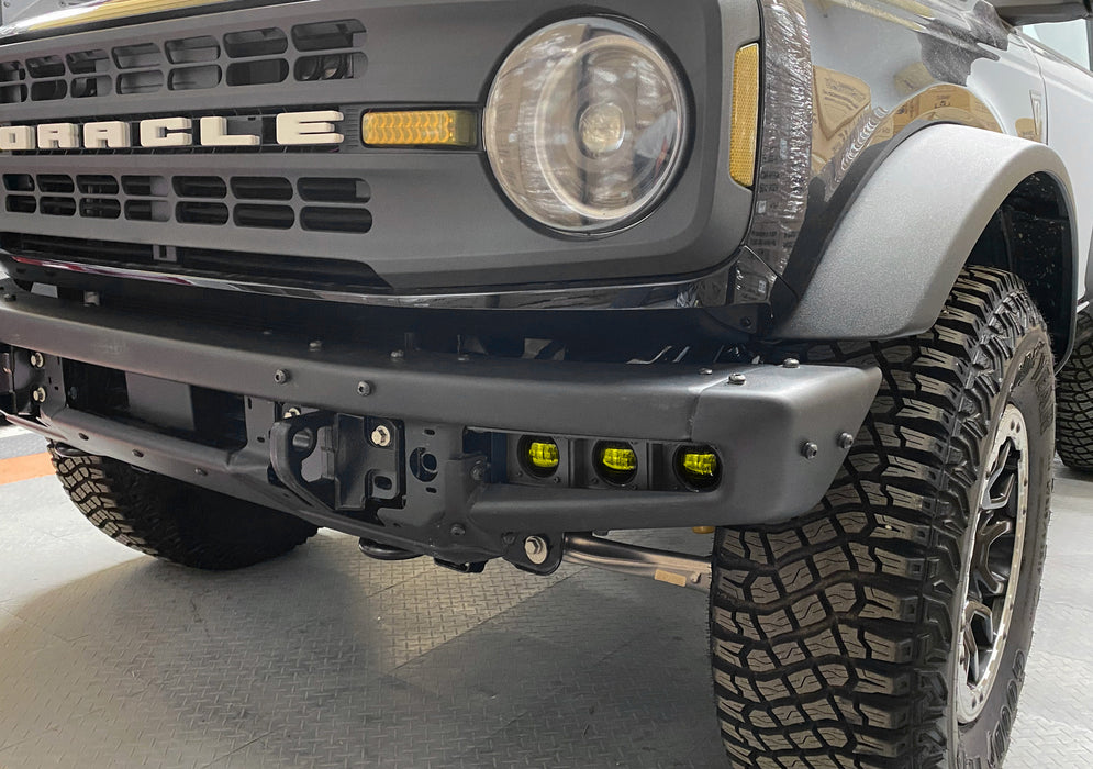 ORACLE LED Fog Light Kit for Steel Bumper, Yellow, Ford Bronco Triple (2021-2025), view 4
