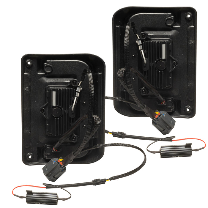 ORACLE Flush Mount LED Tail Lights, Standard Lens, Jeep Wrangler JK, view 5