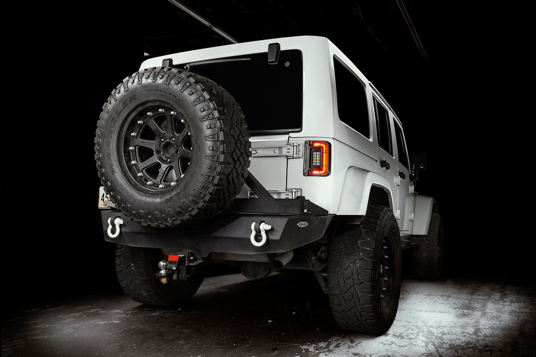 ORACLE Flush Mount LED Tail Lights, Standard Lens, Jeep Wrangler JK, view 8