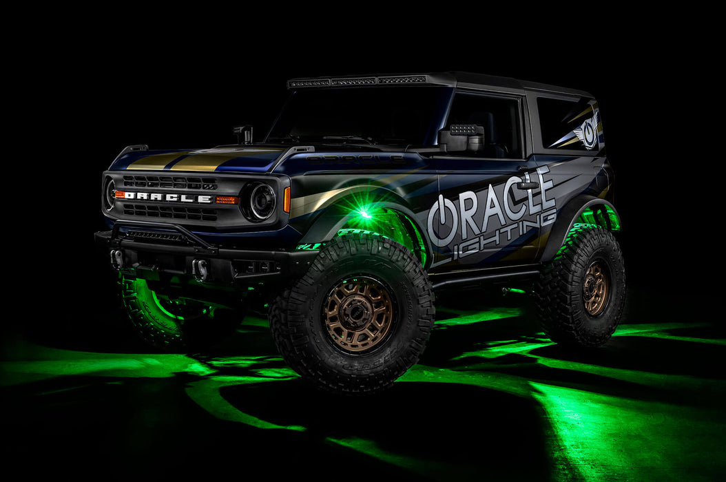 ORACLE ColorSHIFT® RGB+W Underbody Wheel Well Rock Light Kit (8 PCS), view 5